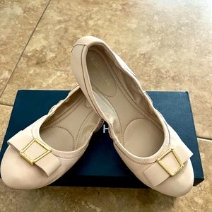 Cole Haan Tali ballet slippers camel